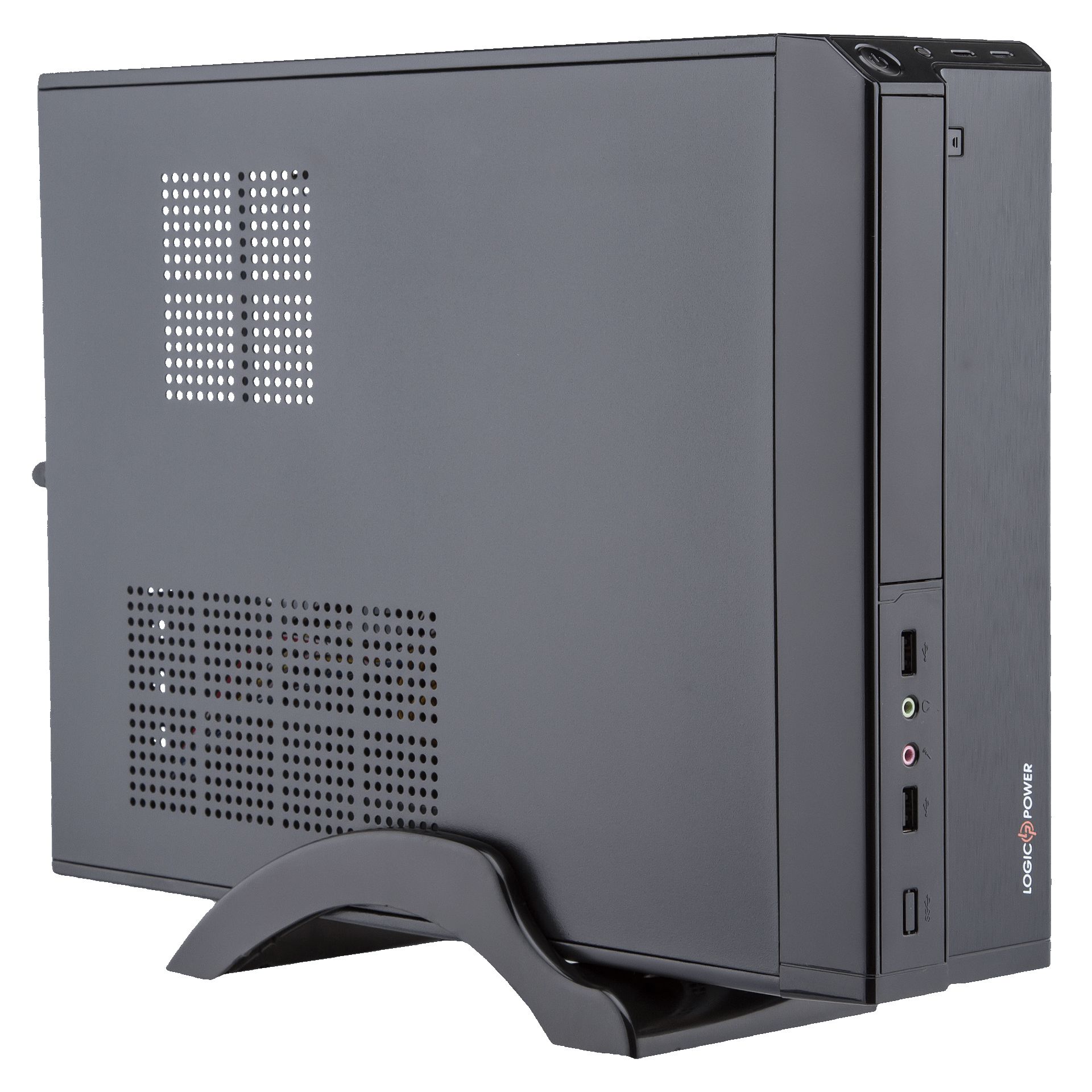 

Корпус Logicpower S620-400w Slim 8см, 2хUSB2.0, Black