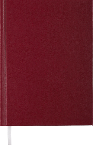 

Щоденник недатований STRONG, L2U, A5, бордовий, бумвініл BM.2022-13