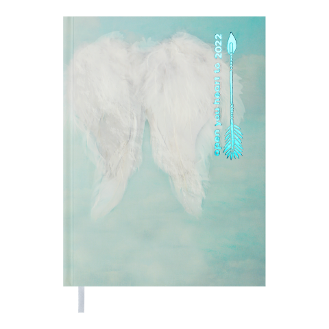 

Щоденник датований 2022 Novel, А5, бірюзовий ВМ.2181-06