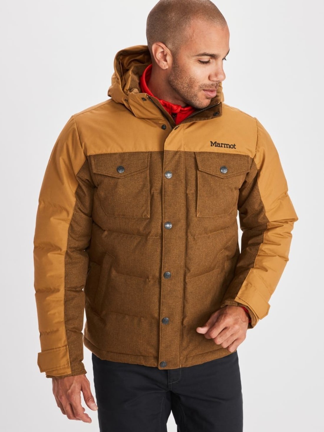 

Пуховик Marmot Fordham Down Jacket (размер Large, цвет Scotch)