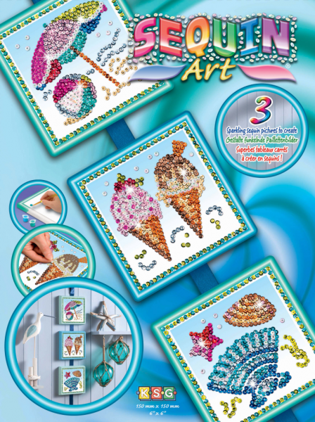 

Набор для творчества Sequin Art Seasons Summer 16х16 см (SA1418)