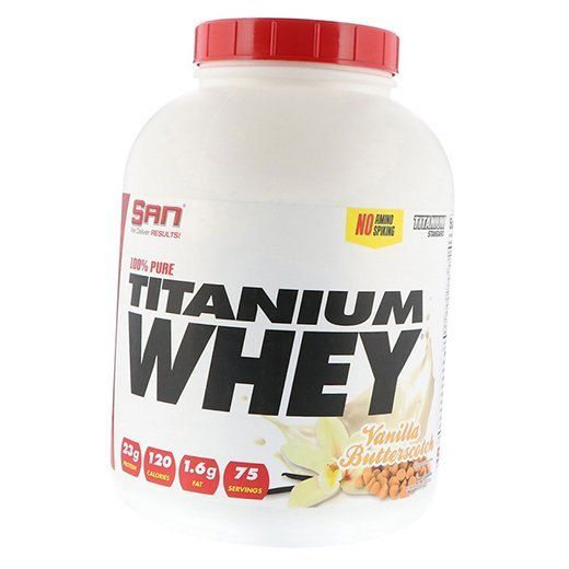 

Протеин, 100% Pure Titanium Whey, San 2270г Ваниль (29091005)