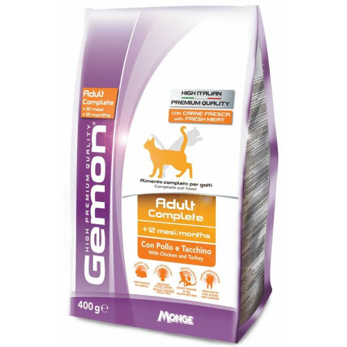 

Сухой корм GEMON CAT Adult Complete курица с индейкой 1.5 кг