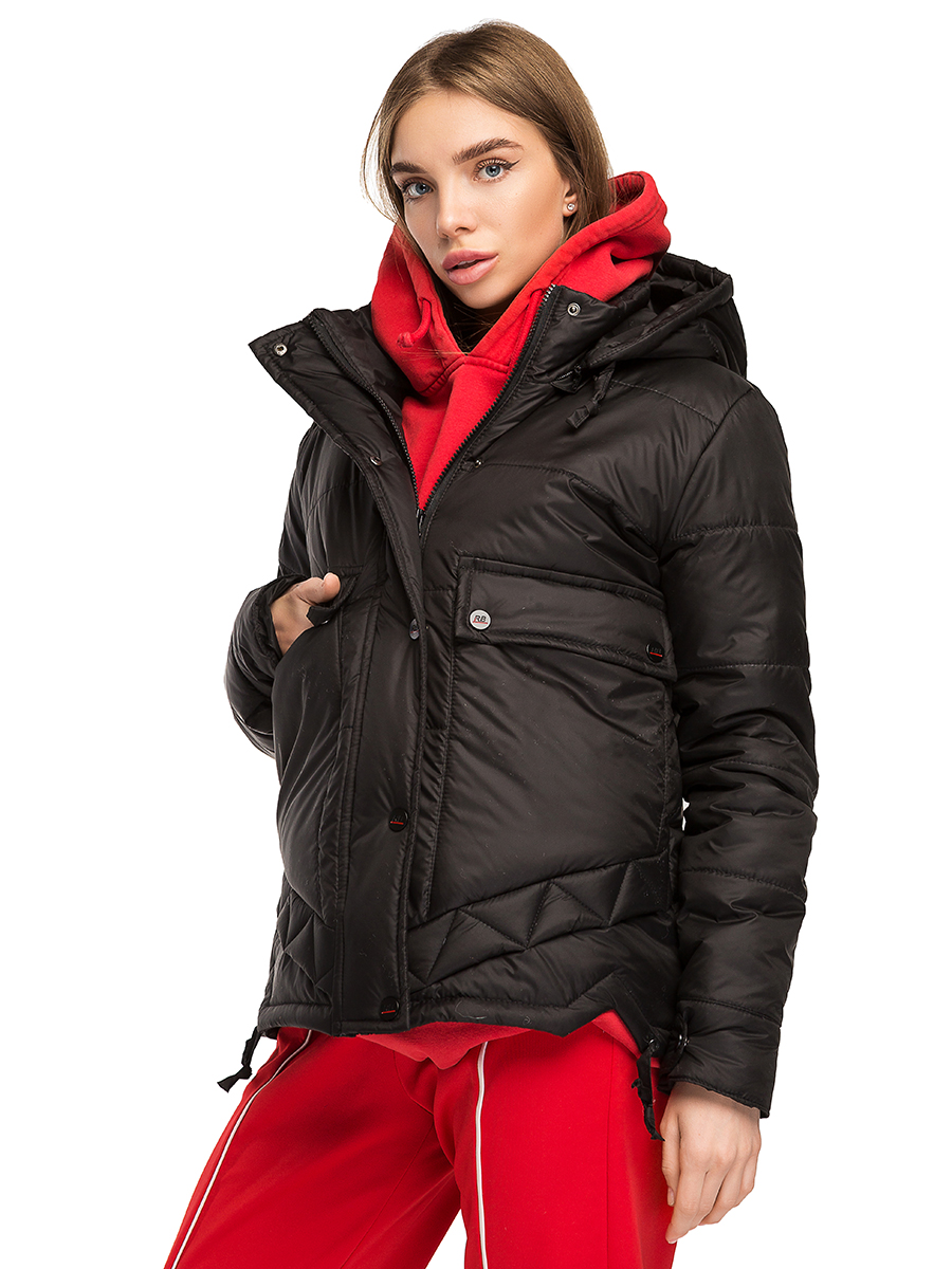 

Fashions • Демисезонная куртка Леся Fashions 48 черный (1035)