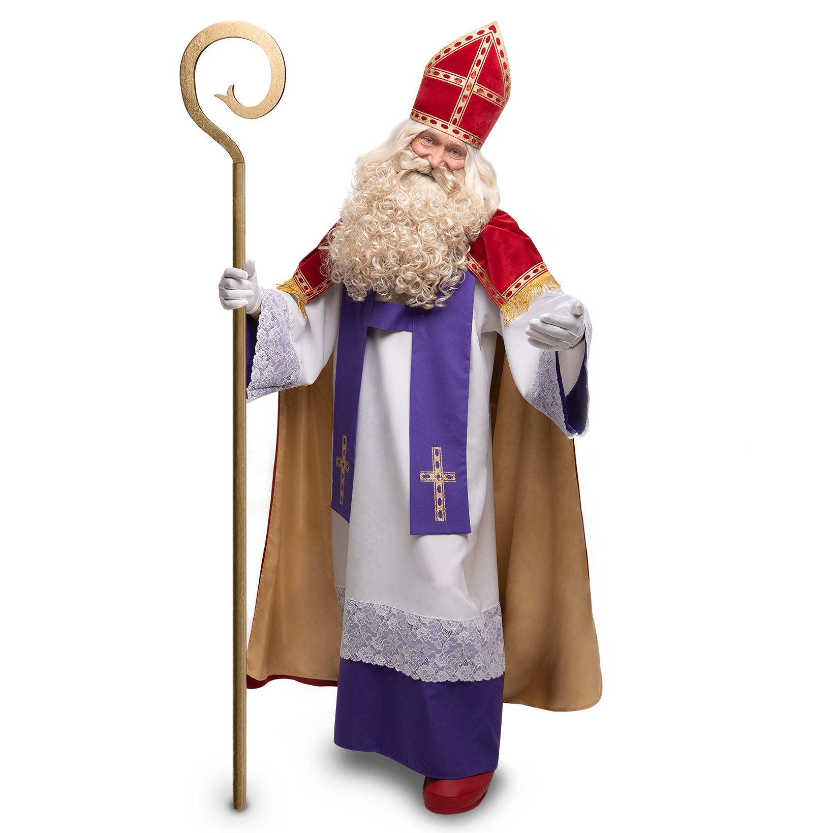 

Костюм Святого Николая Угодник Santa Store Золотой LXL 00168-LXL