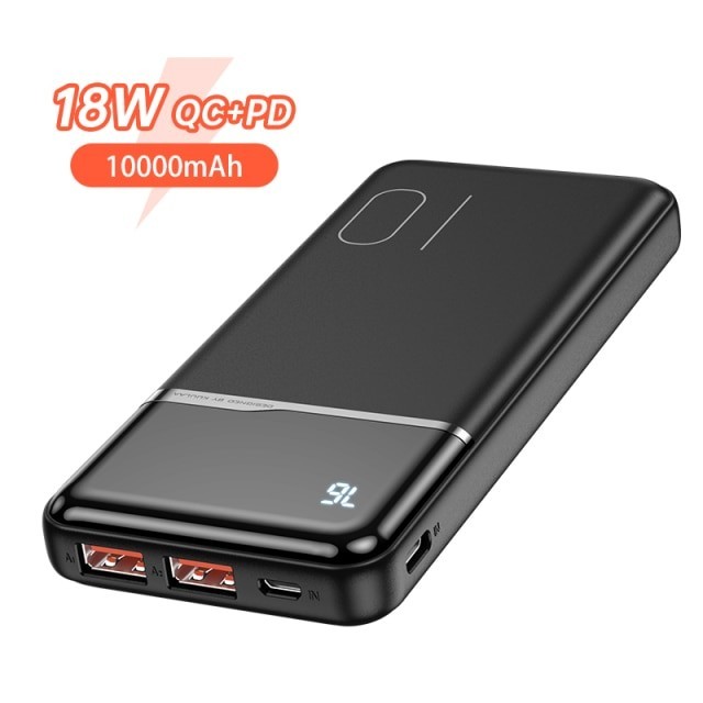 

Беспроводное зарядное устройство 10000 мАч / 18W QC3.0 / PD3.0 KUULAA для iPhone Xiaomi mi Sony HTC LG Samsung