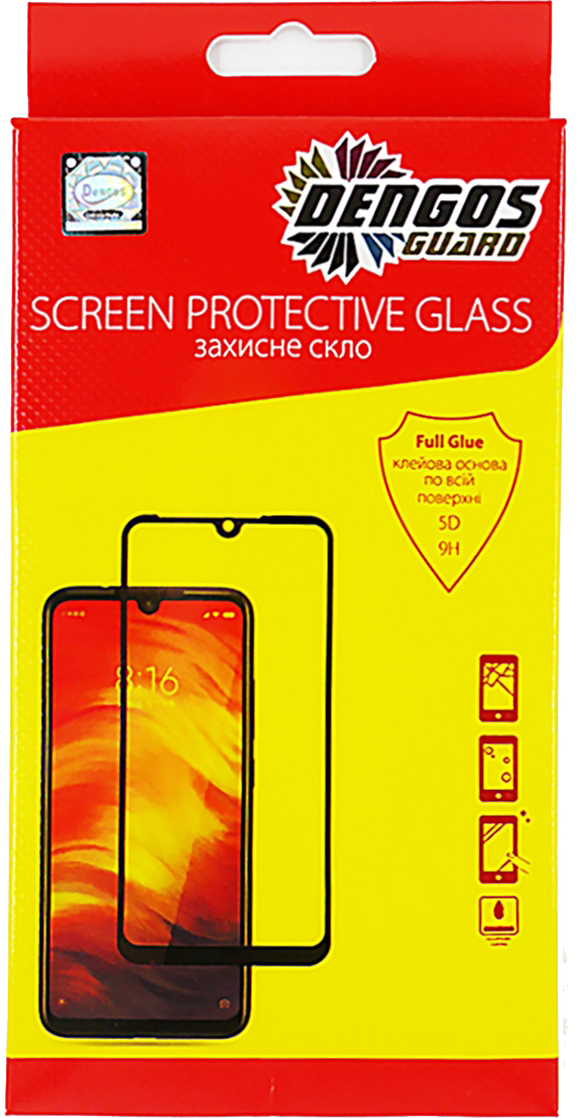 

Защитное стекло DENGOS для Xiaomi Redmi Note 10 5G Black (TGFGP-26)