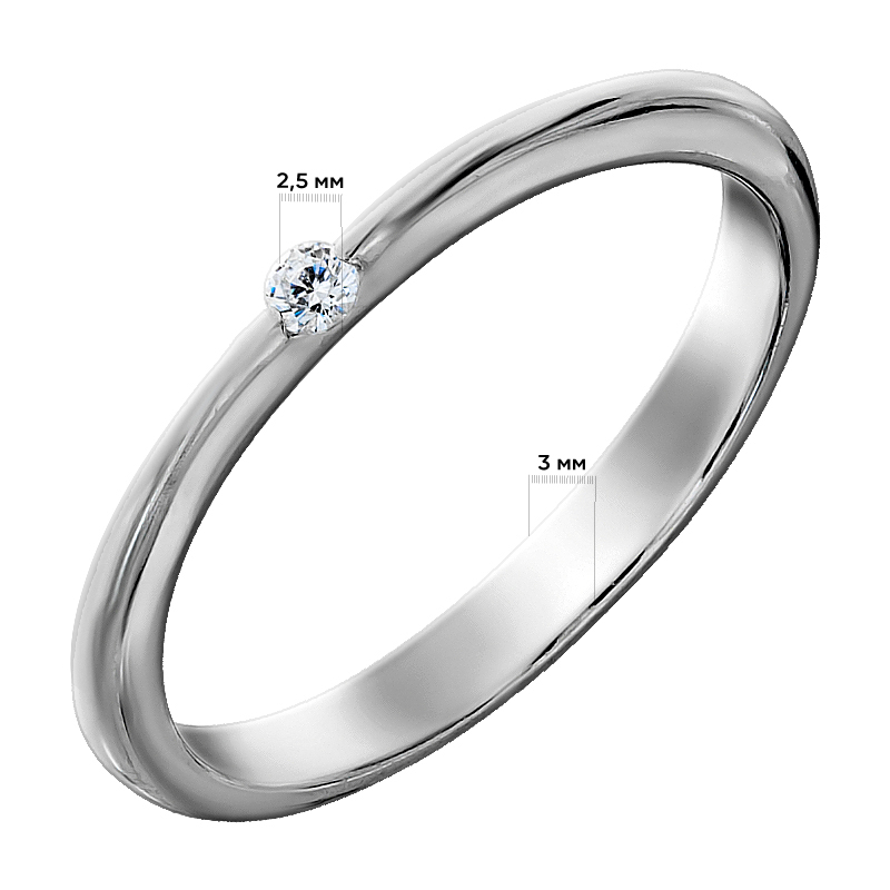 

Кольцо Diamant К3121б 15.5