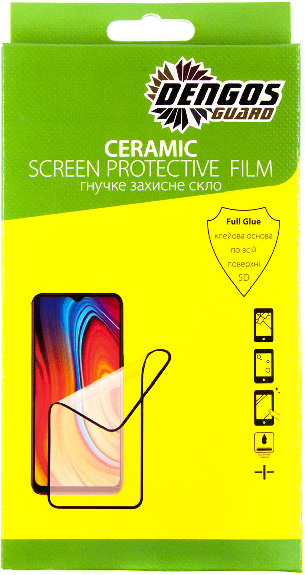 

Защитное стекло DENGOS Ceramic Film для Samsung Galaxy M32 Black (TGCF-08)