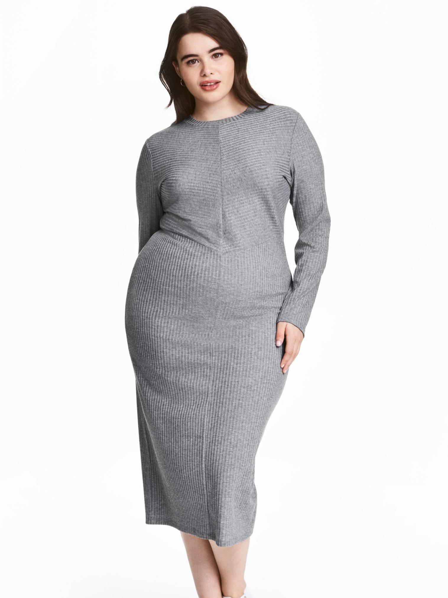 

Платье H&M 4202632 XL Серое