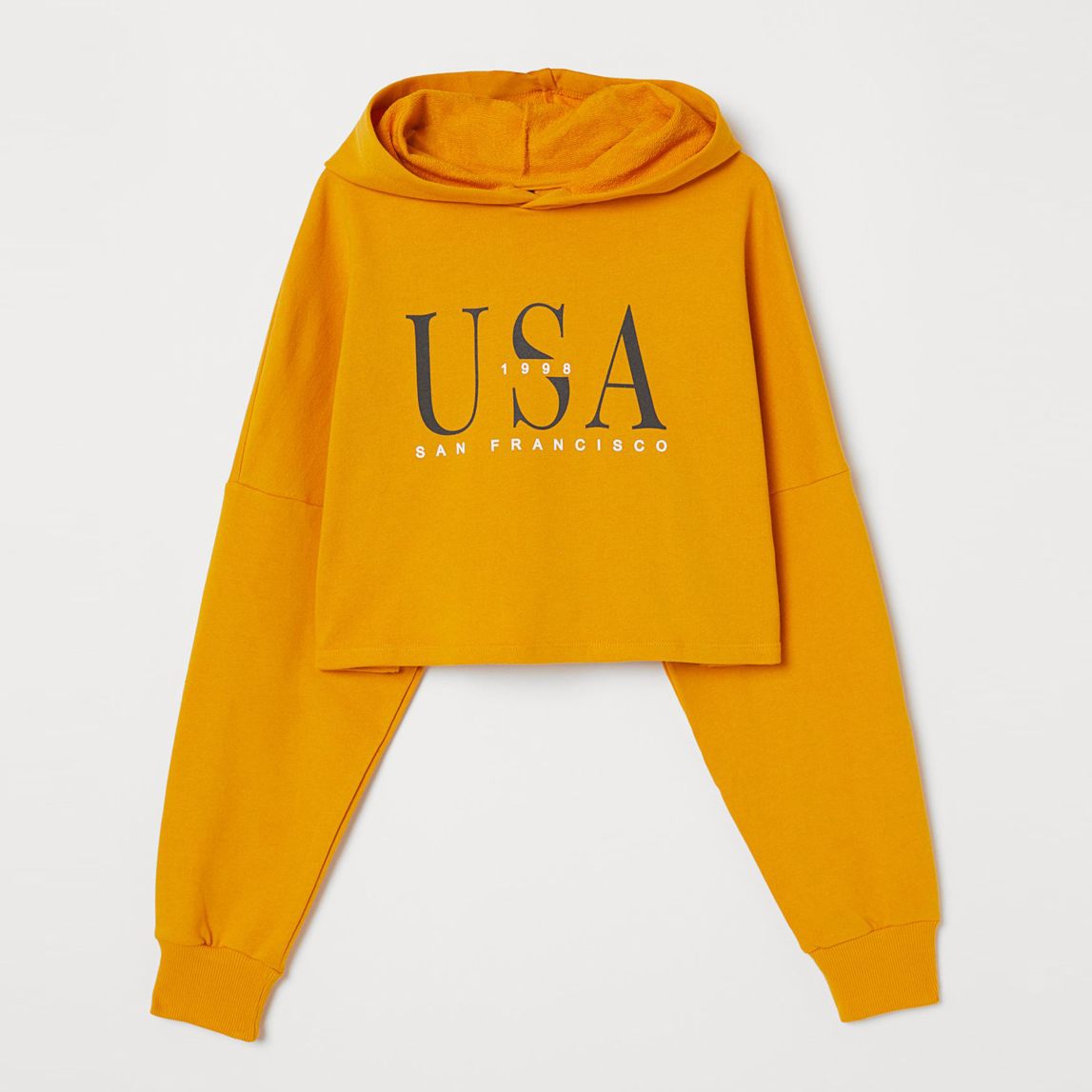 

Худи H&M 1121767 XS Желтое