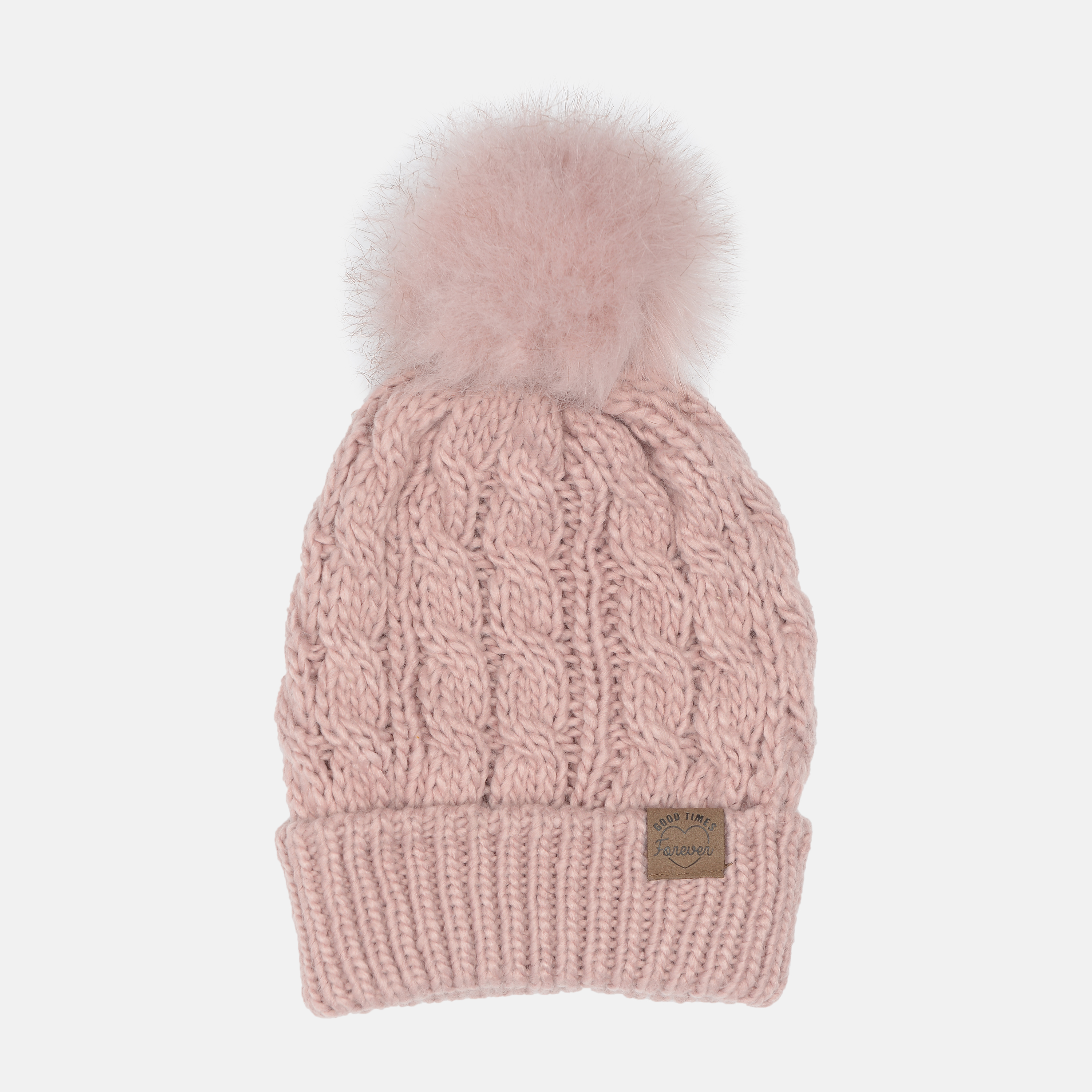 

Шапка H&M 110 128см (52 54) розовая пудра 6087399310