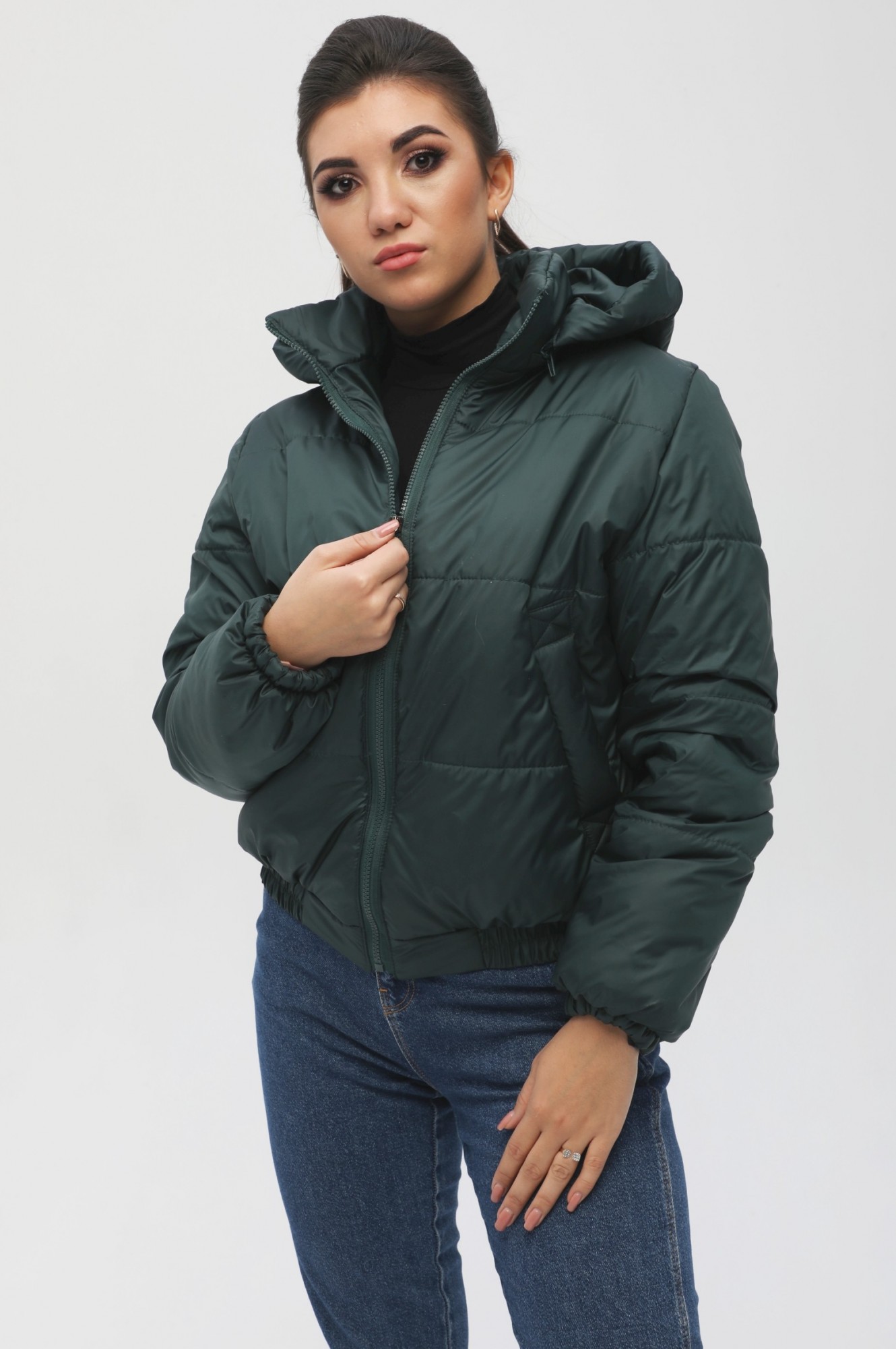 

Куртка Exclusive moda М-072  Зеленый, Куртка Exclusive moda М-072 54 Зеленый