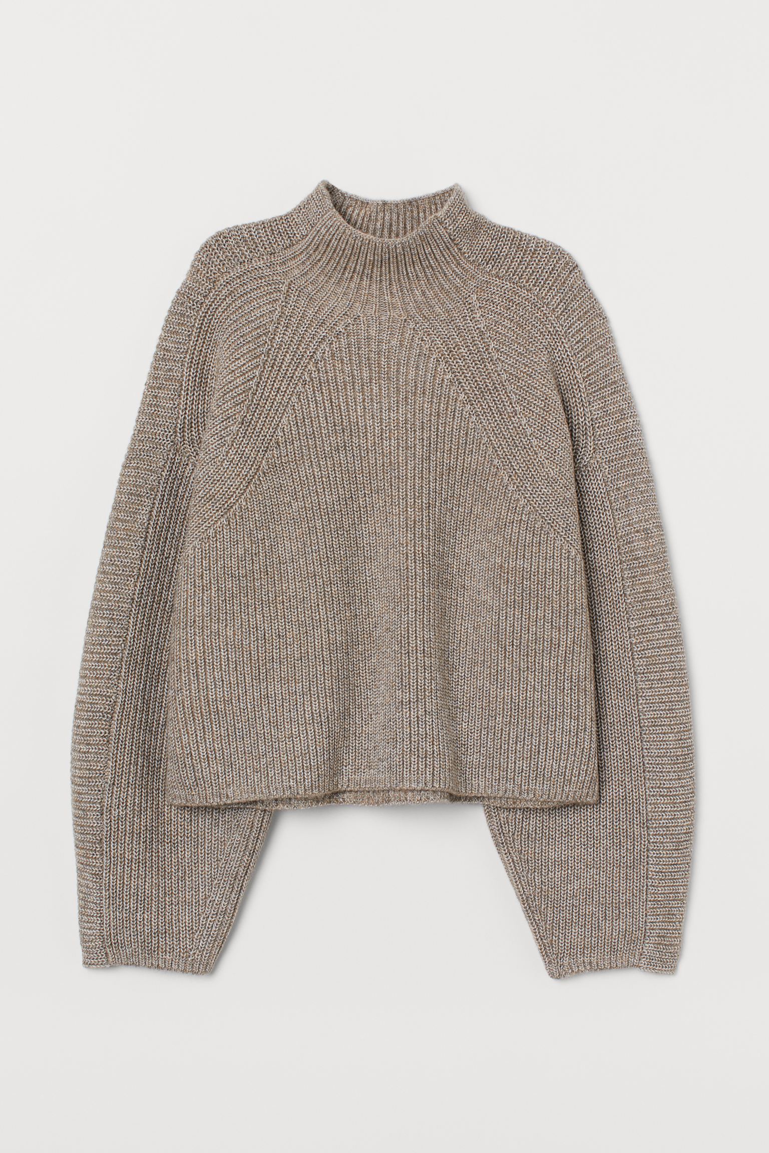 

Джемпер H&M XL бежевый меланж 14049203572
