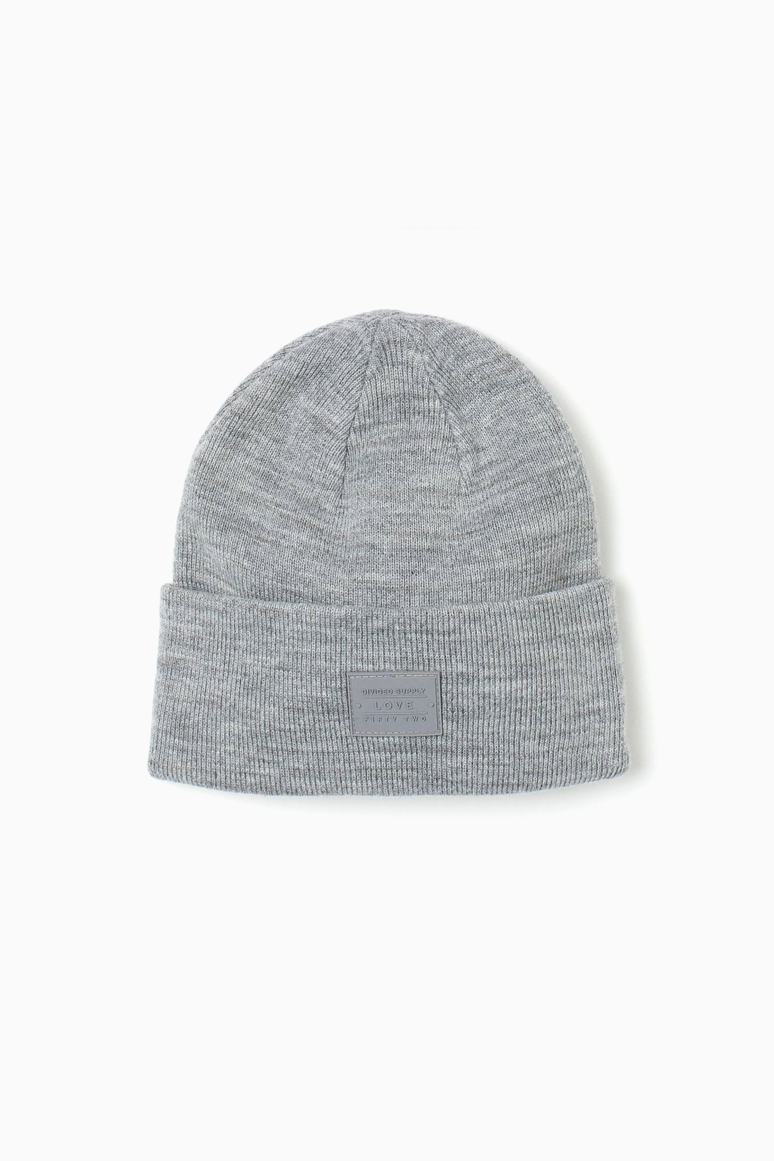 

Шапка H&M 52 58 светло серый меланж 5109277842