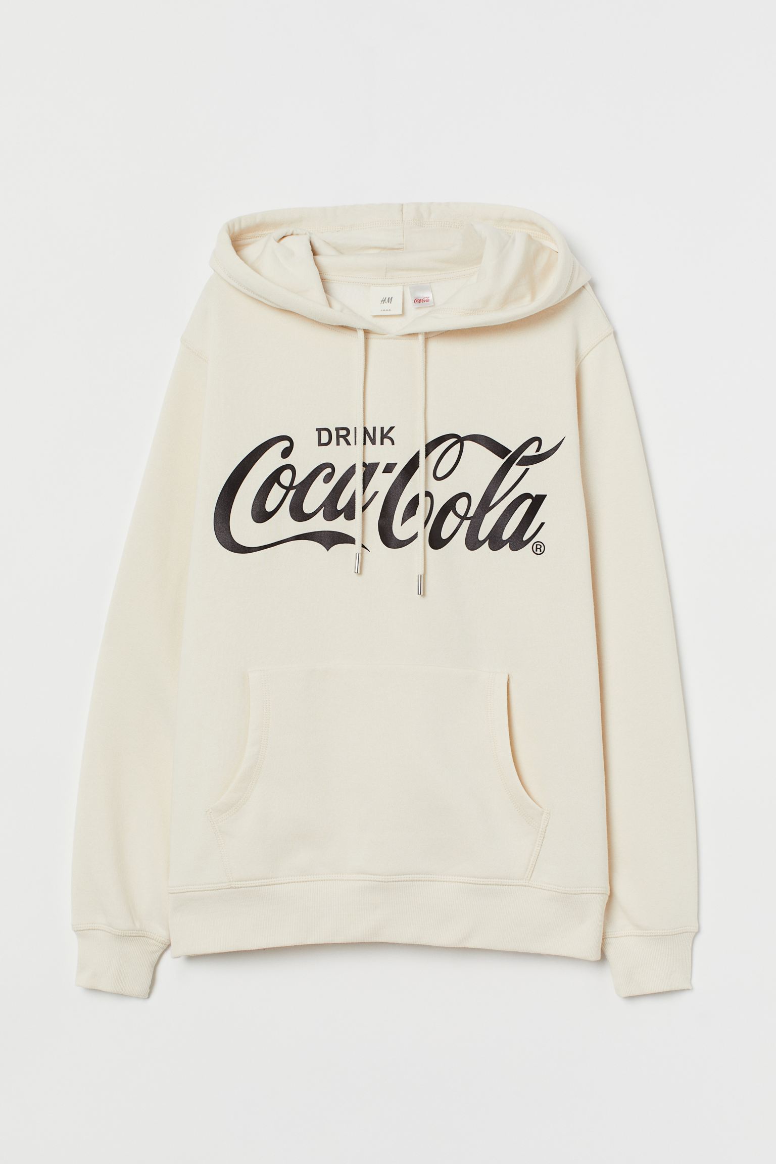 

Худи H&M M белый 1107624712