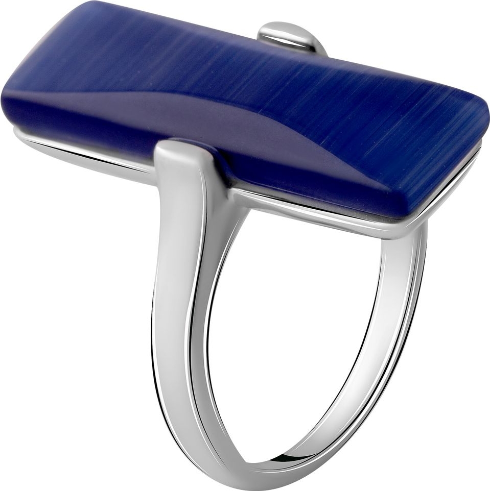 

Серебряное кольцо SilverBreeze с кошачим глазом 2053965 17.5 размер, 17.5 размер