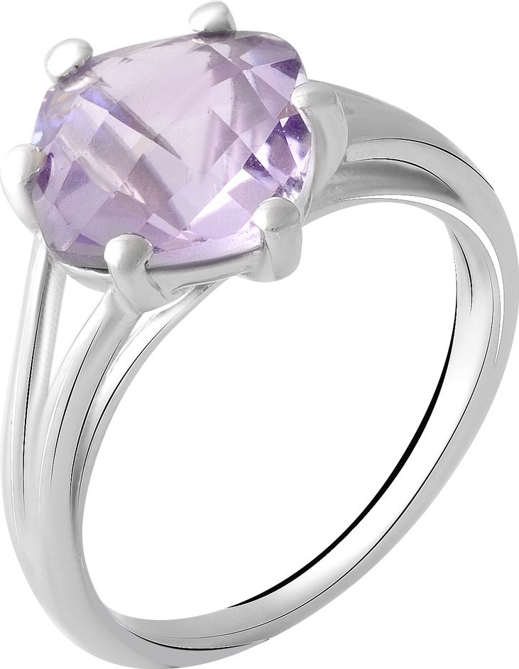 

Серебряное кольцо SilverBreeze с натуральным аметистом 2.3ct 2048923 18.5 размер, 18.5 размер