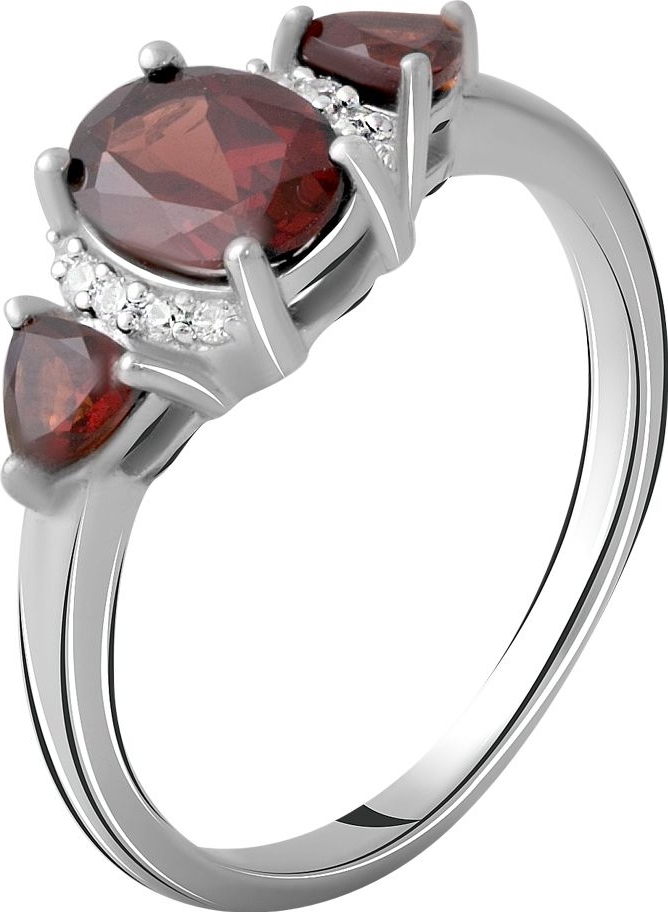 

Серебряное кольцо SilverBreeze с натуральным гранатом 2.034ct 2062721 18 размер, 18 размер