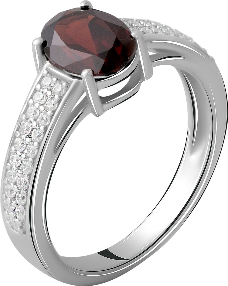 

Серебряное кольцо SilverBreeze с натуральным гранатом 1.893ct 2062707 17.5 размер, 17.5 размер