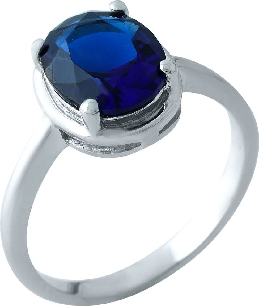 

Серебряное кольцо SilverBreeze с сапфиром nano 2.225ct 1964552 18 размер, 18 размер