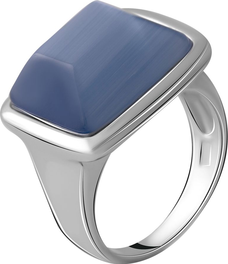 

Серебряное кольцо SilverBreeze с кошачим глазом 2053828 17 размер, 17 размер