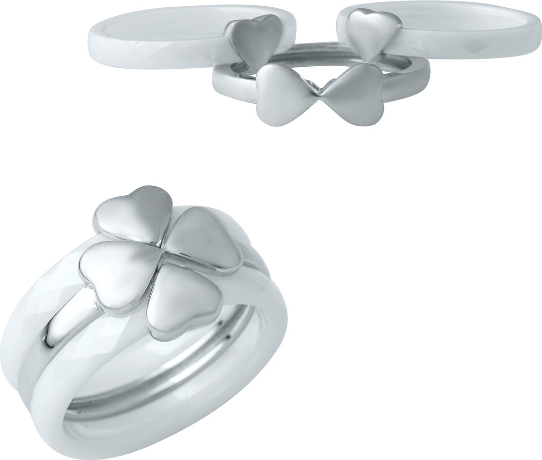 

Серебряное кольцо SilverLine с керамикой 1587867 17 размер, 17 размер