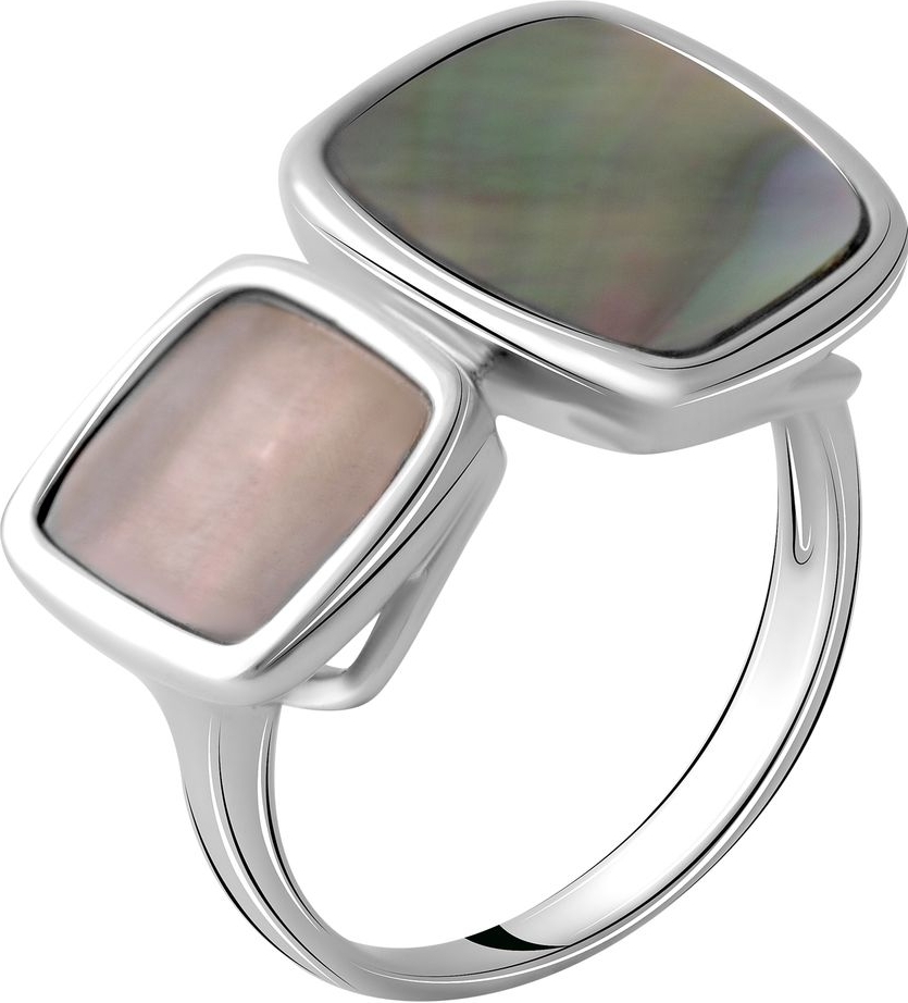 

Серебряное кольцо SilverBreeze с натуральным перламутром 2041733 19 размер, 19 размер