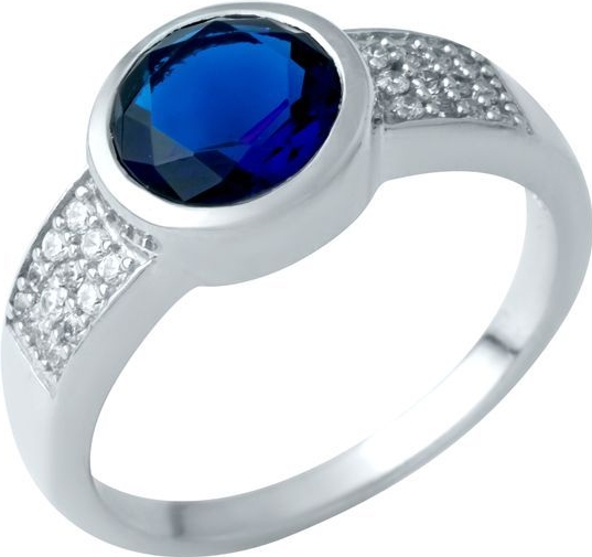 

Серебряное кольцо SilverBreeze с сапфиром nano 1.702ct 1937815 17 размер, 17 размер