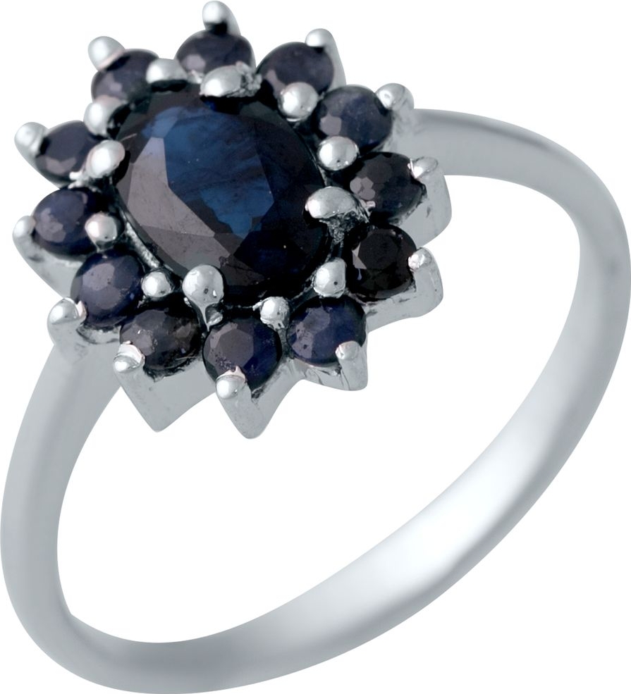 

Серебряное кольцо SilverBreeze с натуральным сапфиром 1.599ct 2042198 17.5 размер, 17.5 размер