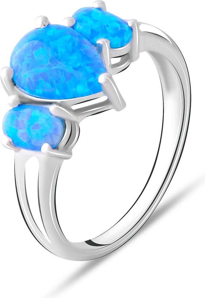 

Серебряное кольцо SilverBreeze с опалом 1.14ct 1763448 17.5 размер, 17.5 размер