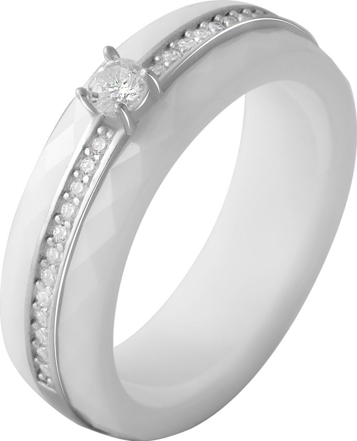 

Серебряное кольцо SilverBreeze с керамикой 2070061 18.5 размер, 18.5 размер