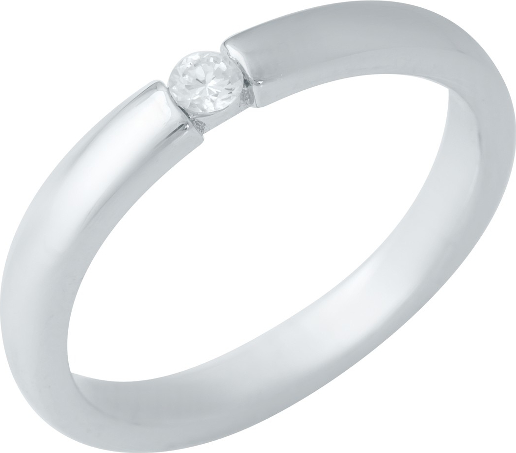 

Серебряное кольцо SilverBreeze с фианитами 1941270 16.5 размер, 16.5 размер