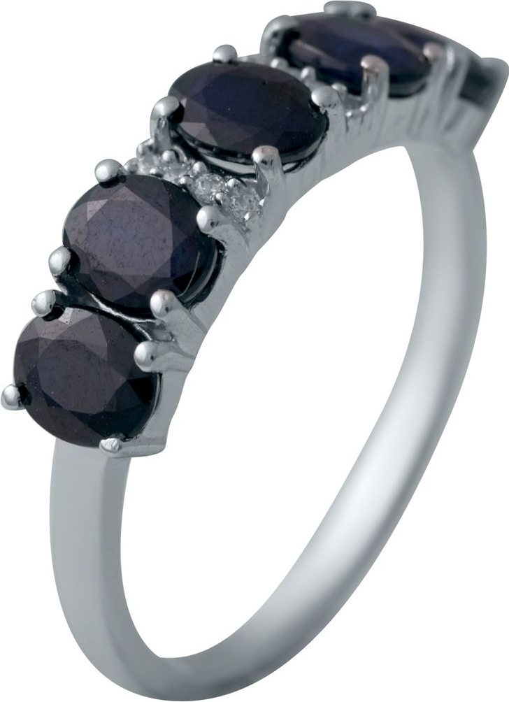 

Серебряное кольцо SilverBreeze с натуральным сапфиром 2.572ct 2030195 17.5 размер, 17.5 размер