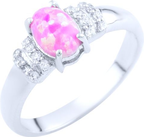 

Серебряное кольцо SilverBreeze с опалом 0.542ct 1765616 18.5 размер, 18.5 размер