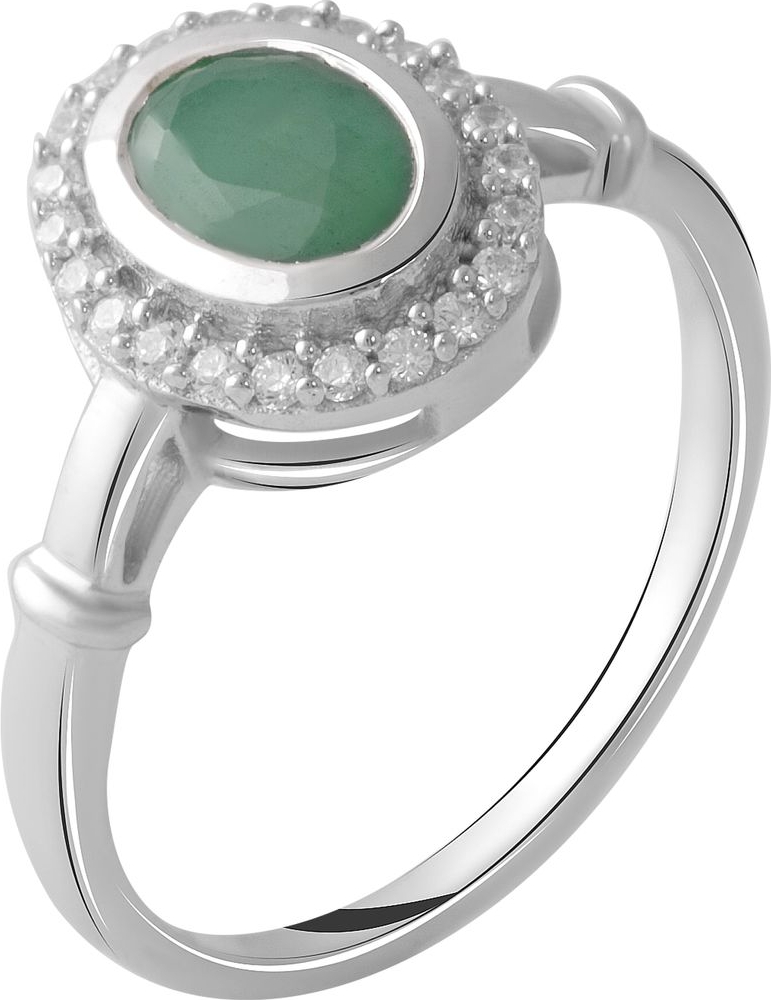 

Серебряное кольцо SilverBreeze с натуральным изумрудом 1.093ct 2027492 16.5 размер, 16.5 размер
