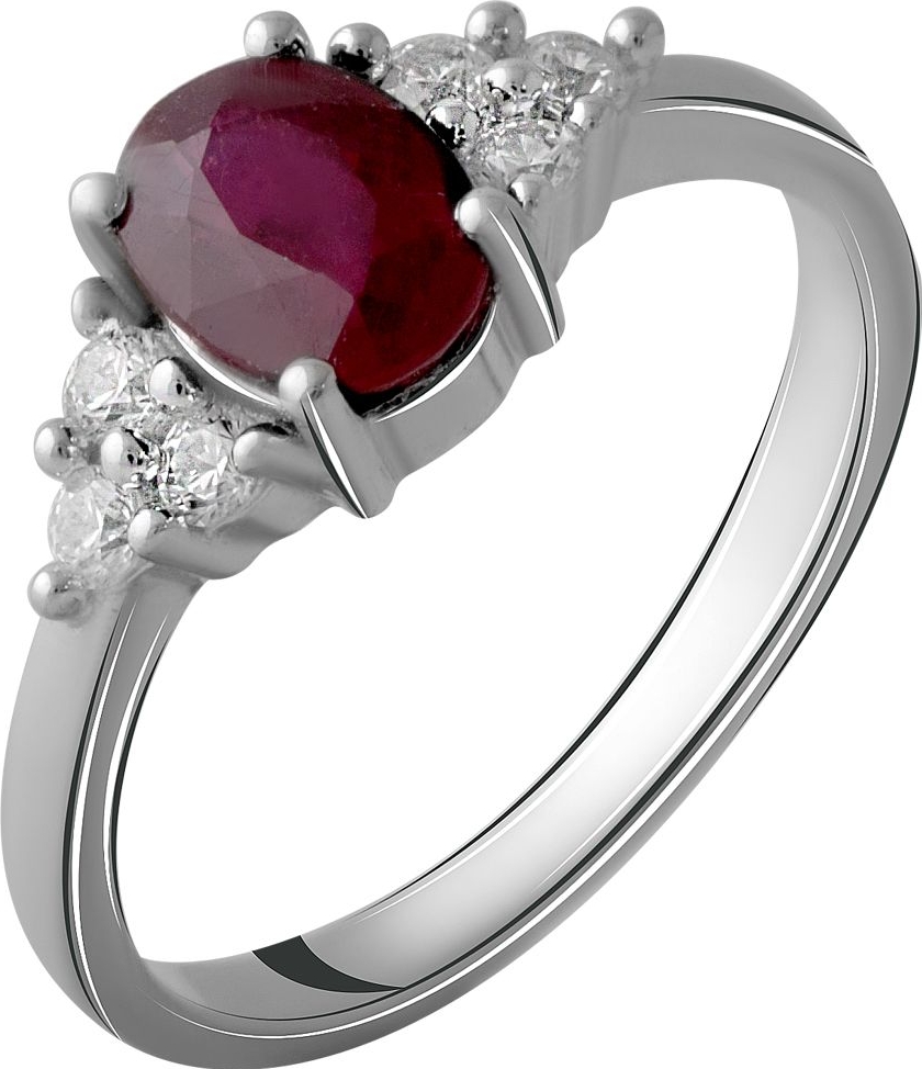 

Серебряное кольцо SilverBreeze с натуральным рубином 1.327ct 2058045 16.5 размер, 16.5 размер