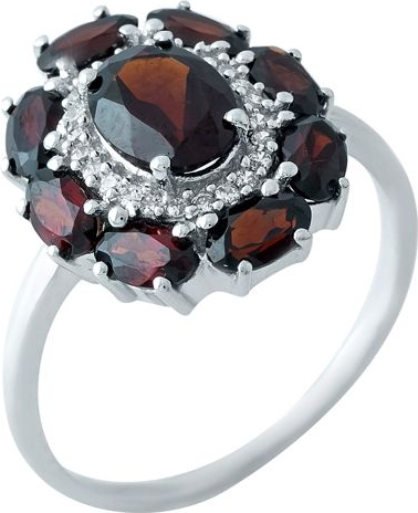

Серебряное кольцо SilverBreeze с натуральным гранатом 4.133ct 1965610 18.5 размер, 18.5 размер
