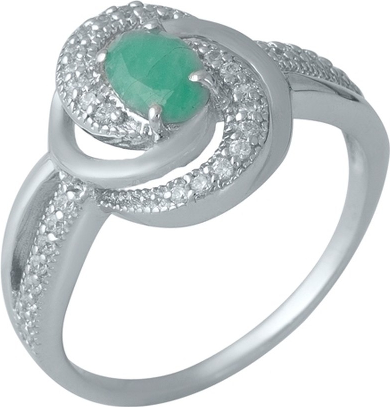

Серебряное кольцо SilverBreeze с натуральным изумрудом 0.737ct 1990469 18.5 размер, 18.5 размер