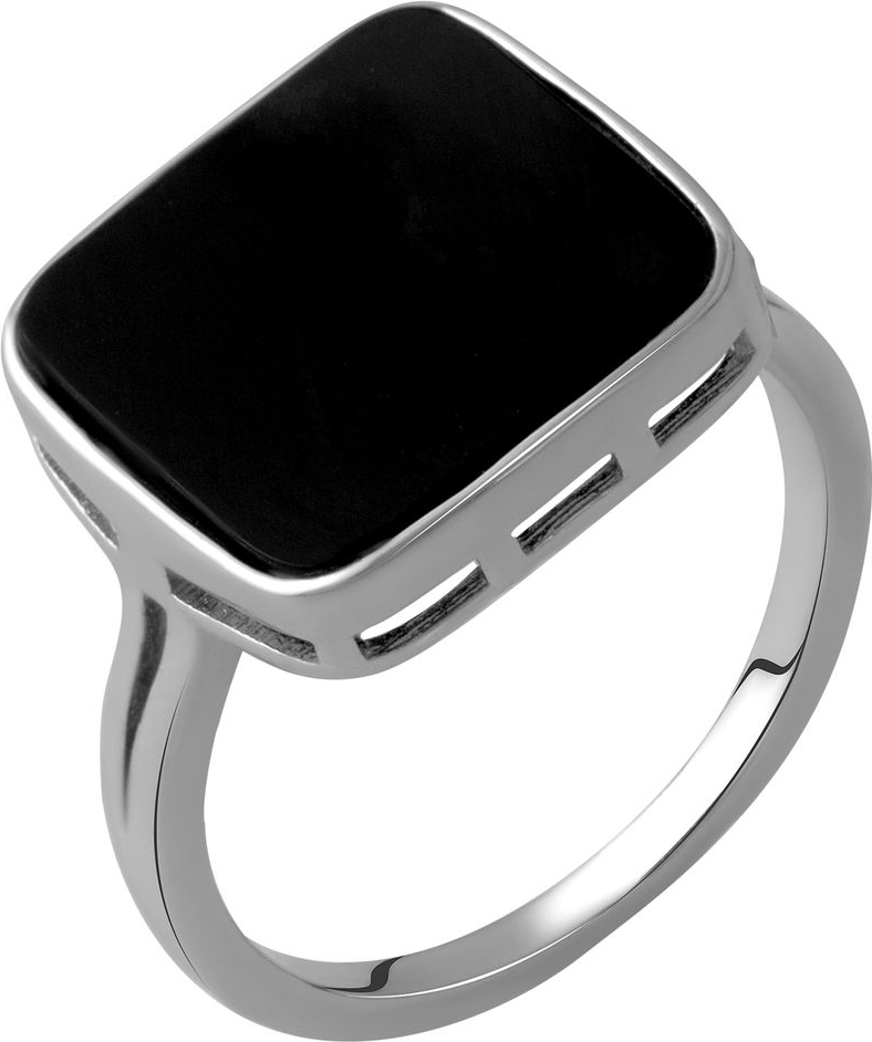 

Серебряное кольцо SilverBreeze с натуральным ониксом 2044482 18.5 размер, 18.5 размер