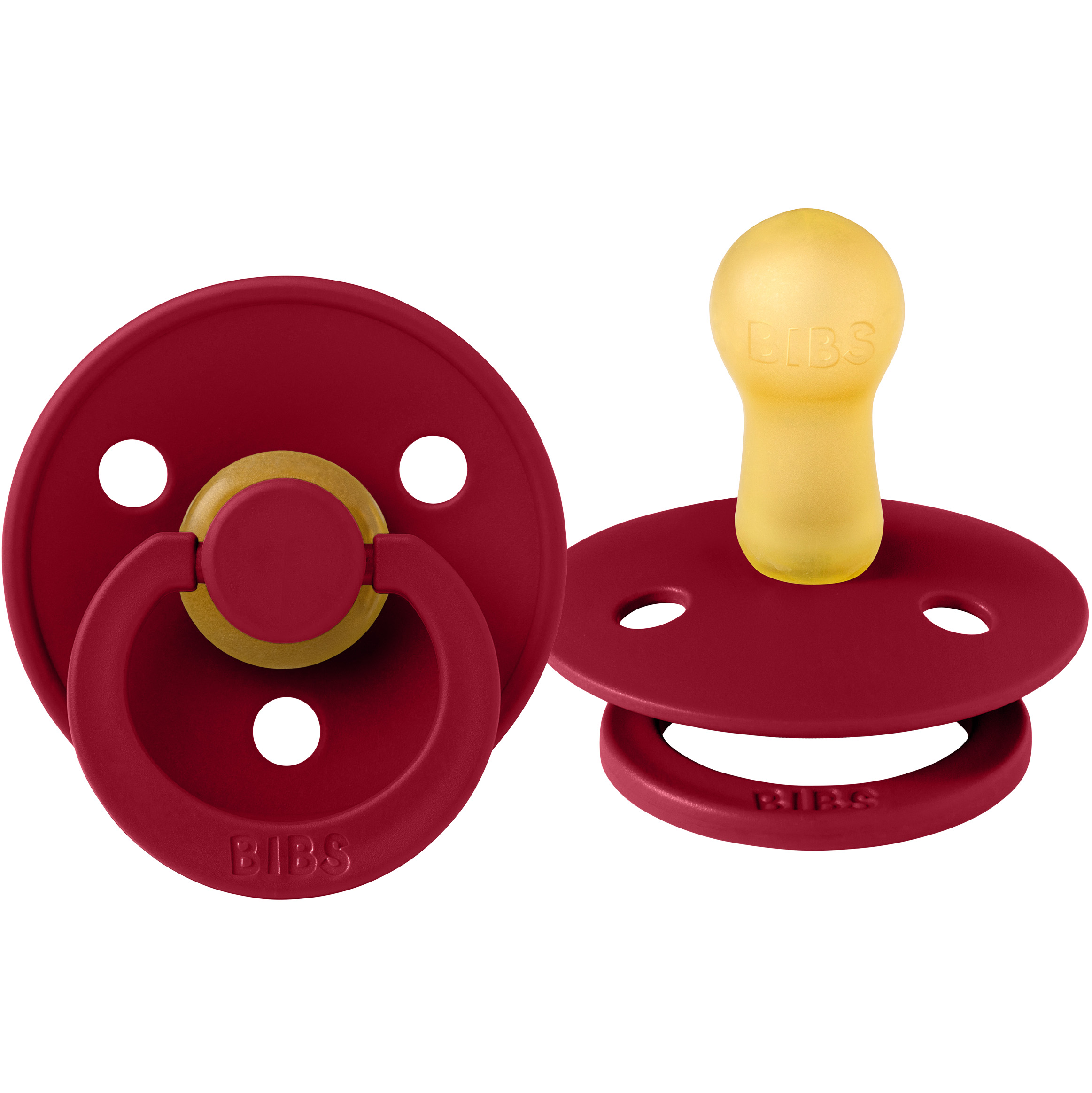 

Класична латексна пустушка BIBS Colour Ruby 6-18 міс. розмір 2