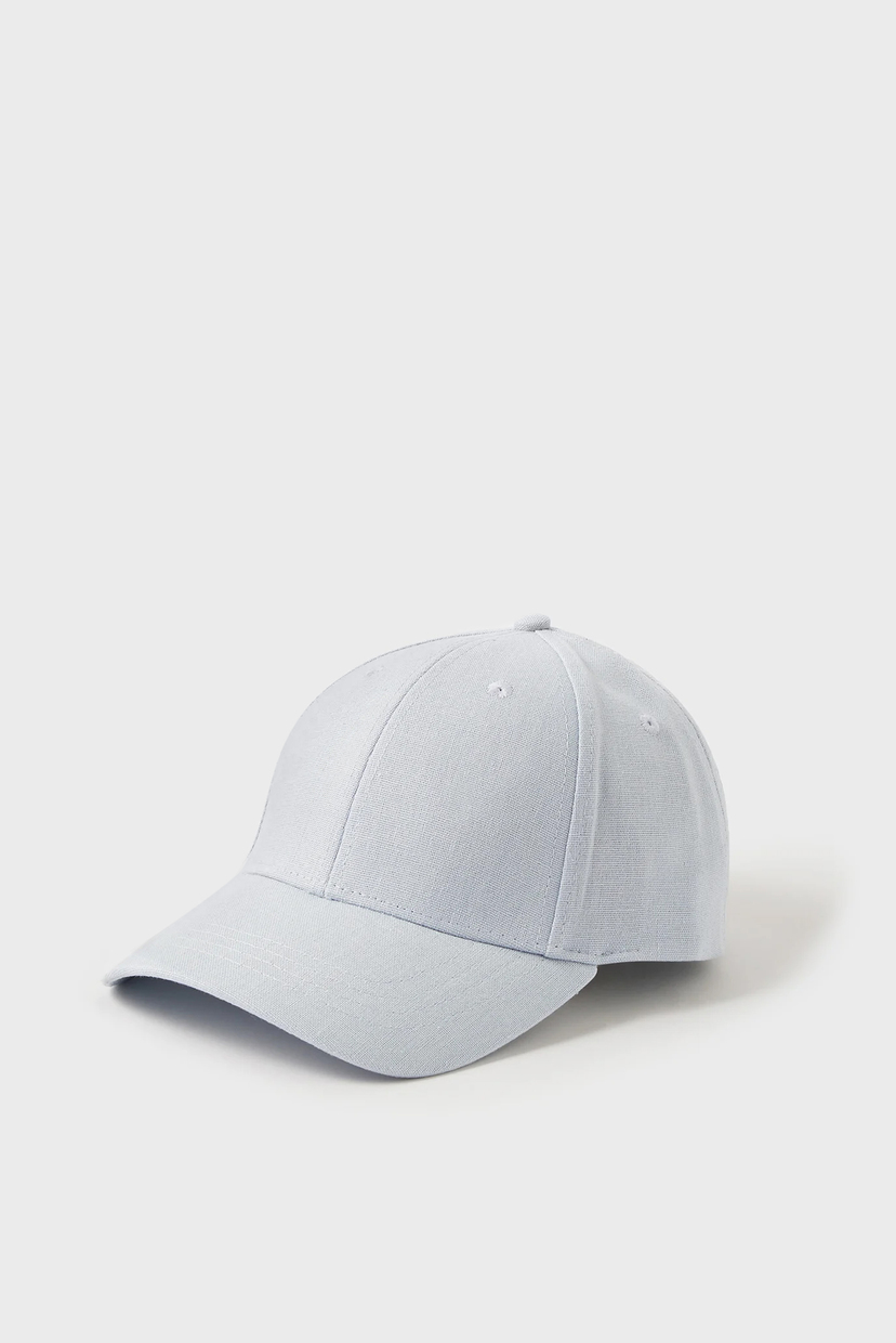 

Женская голубая кепка Linen Look Baseball Accessorize OS 191004