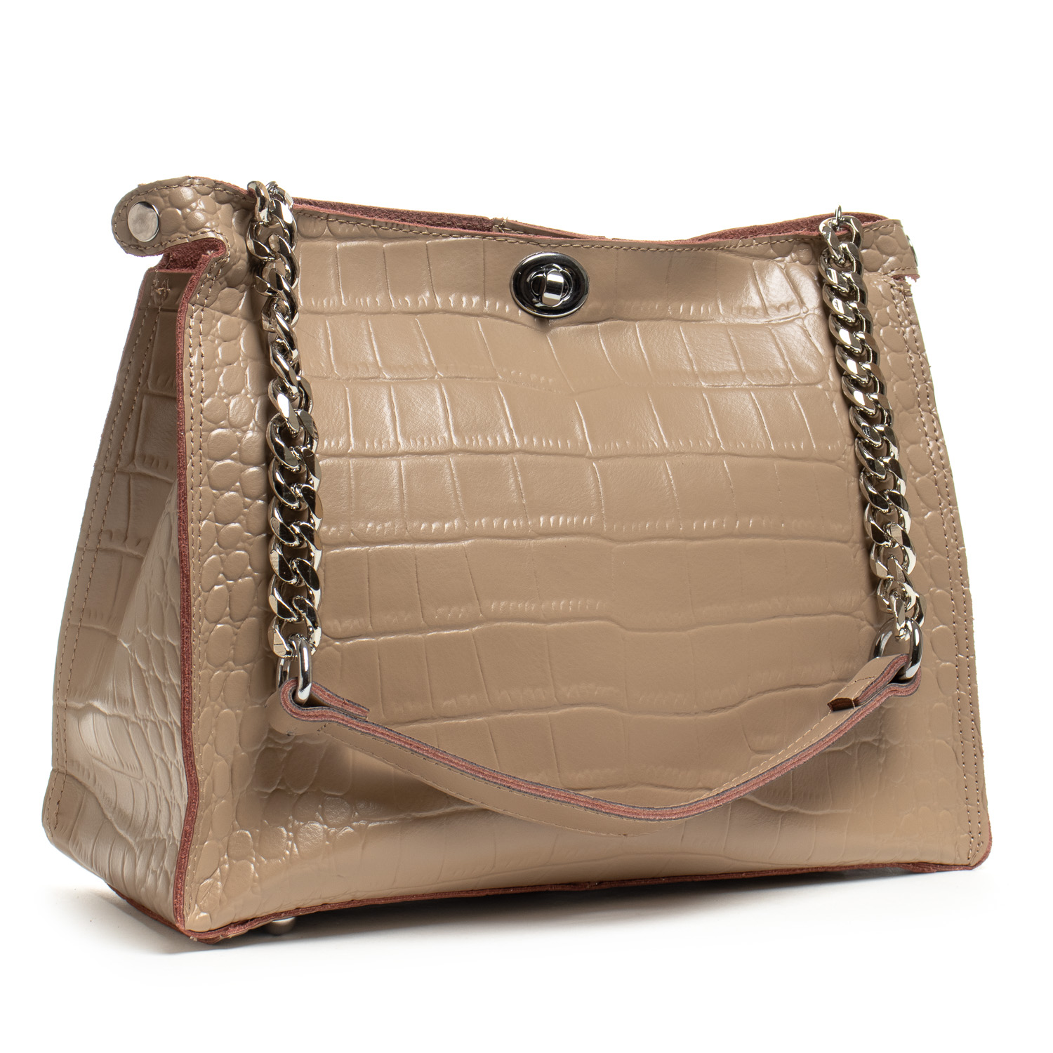 

Сумка Женская Классическая кожа ALEX RAI 07-01 3202 L-beige