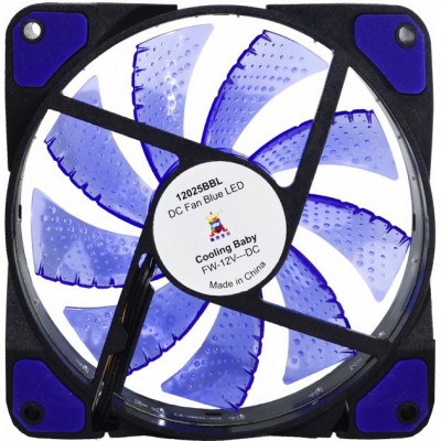 

Кулер для корпуса Cooling Baby 12025PBL