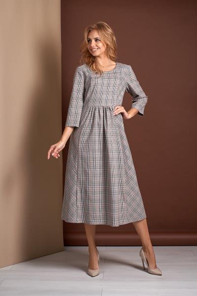 

Платье Style-Nika Лера 3/4р ос 19  Белый в принт 3039/5, Платье Style-Nika Лера 3/4р ос 19 52 Белый в принт 3039/5