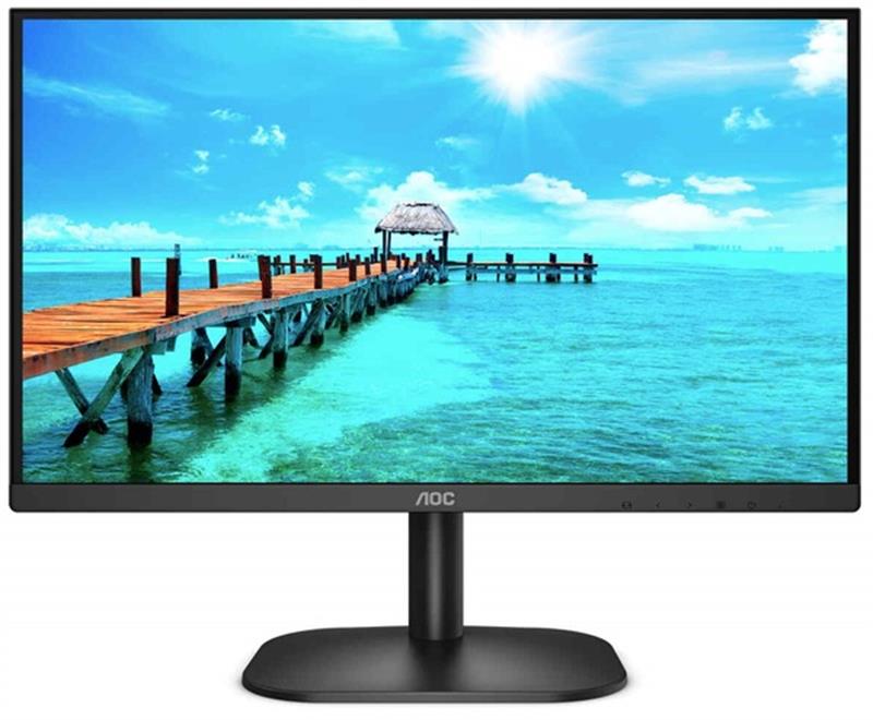 

Монитор AOC 23.8" 24B2XDAM VA Black; 1920х1080, 250 кд/м2, 4 мс, HDMI, DVI, D-Sub, динамики 2х2 Вт