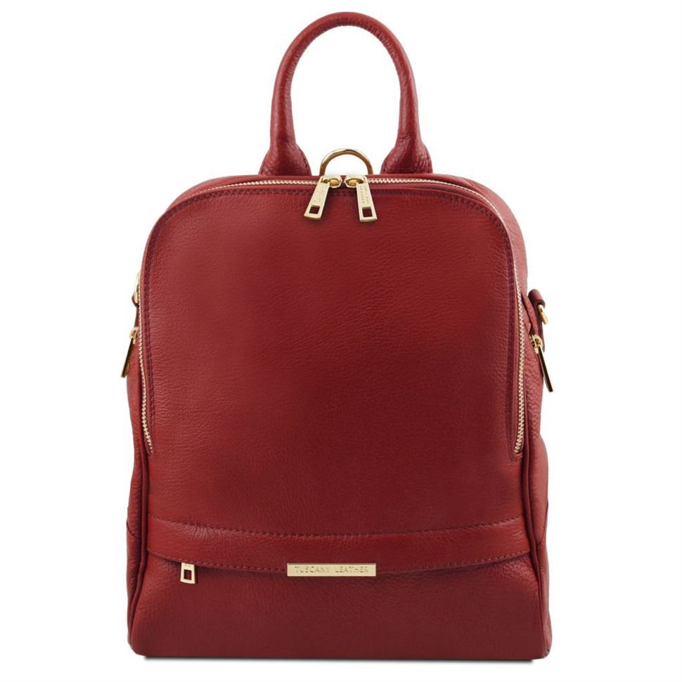 

TL141376 Красный TL Bag - женский кожаный рюкзак мягкий от Tuscany