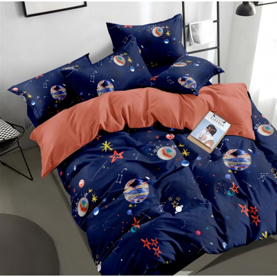 

Постельное белье MirSon Сатин Premium 22-1256 Kingfisher King Size