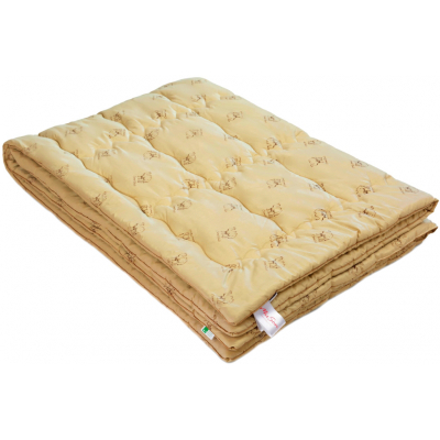 

Одеяло MirSon шерстяное Gold Camel Hand Made 173 лето 155x215 см