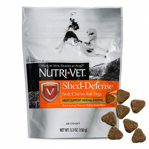 

Витамины для шерсти собак Shed-Defense Soft Chews 150 г Nutri-vet BGL-NV-87